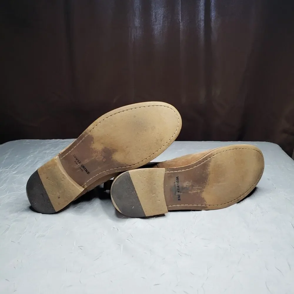 Wolverine Montague 1000 Mile Womens Chelsea Boot Brown Suede W40162 Size 10 - Picture 7 of 8